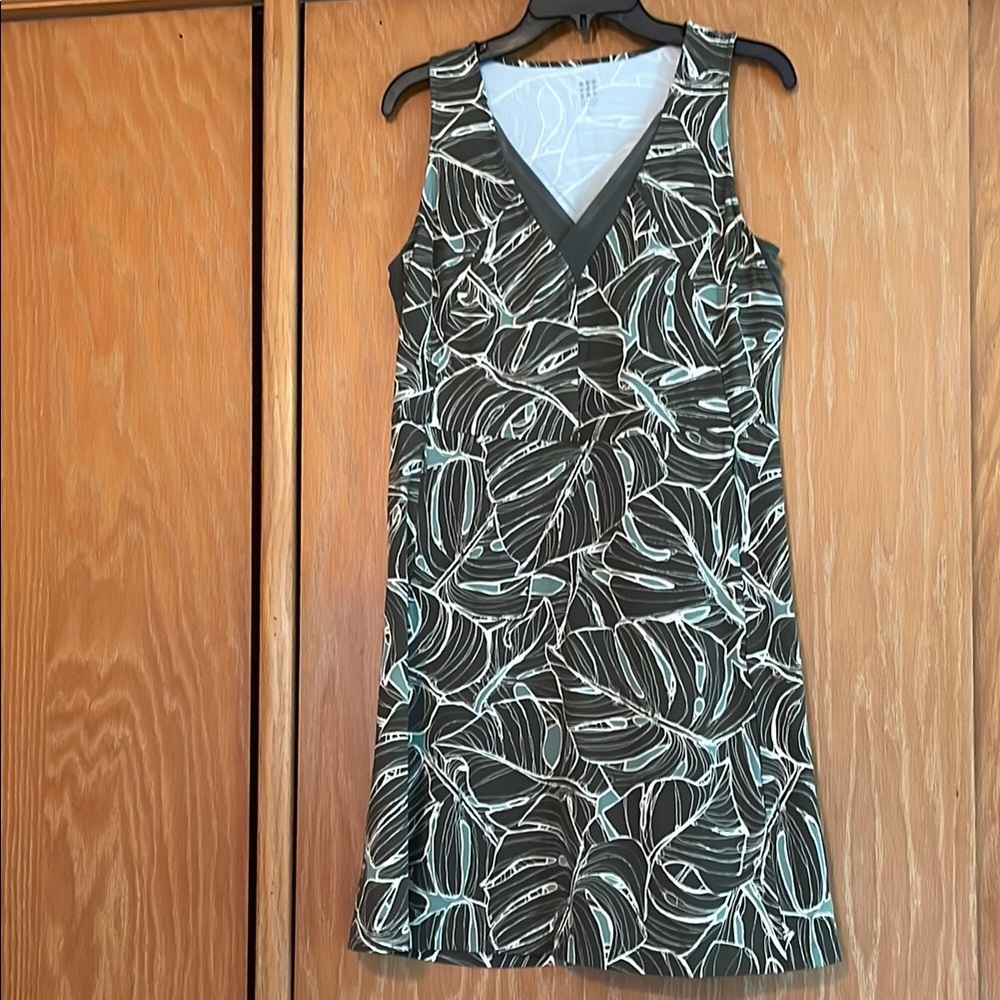 Title nine Olive Green V-Neck Sundress